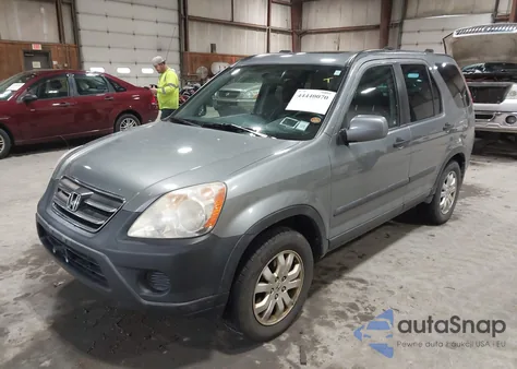 2006 Honda Cr-V Ex from USA, damaged, VIN SHSRD77806U409764